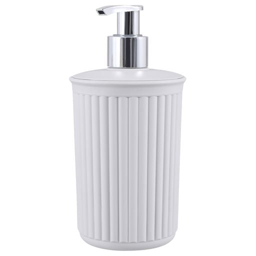 Set of 4 Bathroom Accessory Set White Smoke