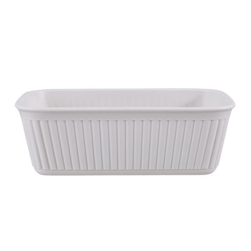 Set of 4 Bathroom Accessory Set White Smoke