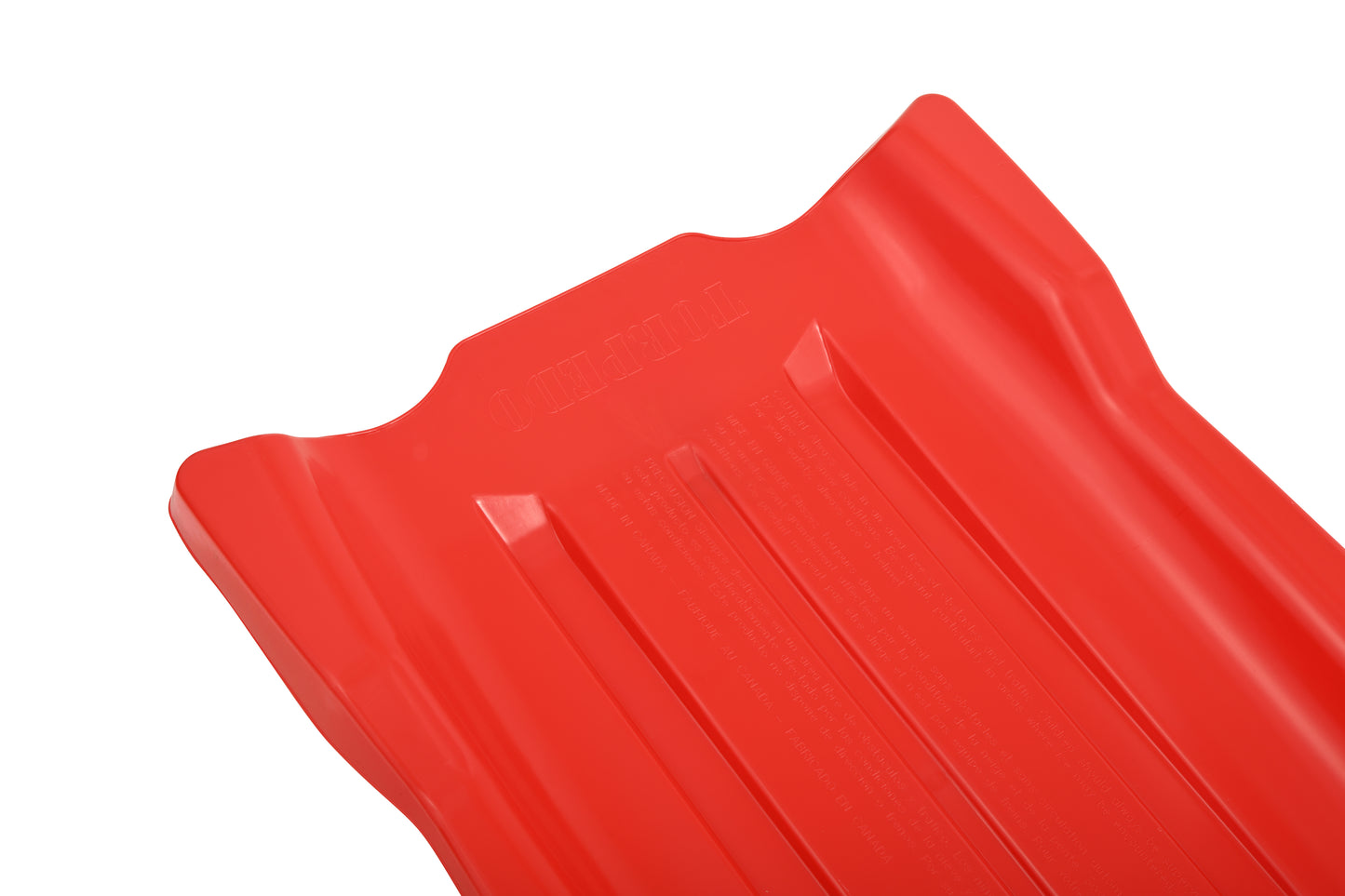 Torpedo Snow Sled for Kids and Adults, 46", Red