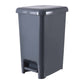 Slim Pedal Trash Can, 10 Qt - Onyx Grey