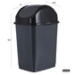 Swing Top Trash Can, 19 Qt - Grey/Black