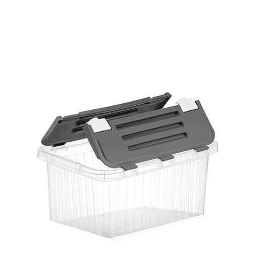 10 L Storage Container with Hinged Lid