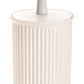 Ribbed Toilet Bowl Brush and Holder Ecohome