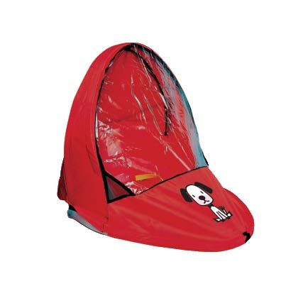 Baby Toboggan Sled Shield, Red