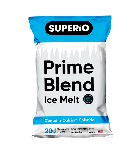 20 lb Bag Ice Melt Blend Calcium & Sodium 87% Purity