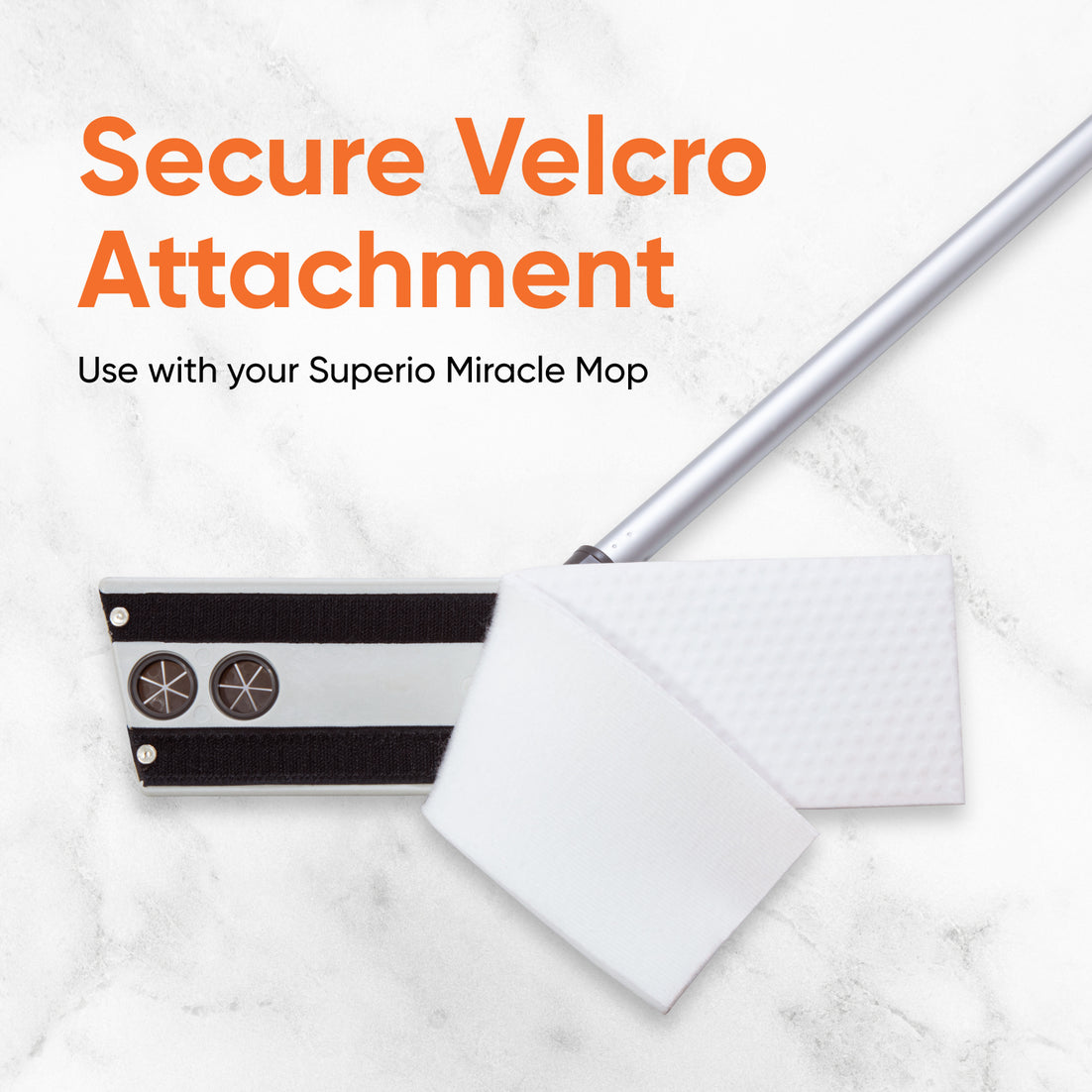 Magic Eraser Mop Refill for Miracle Mop, 3 Pack