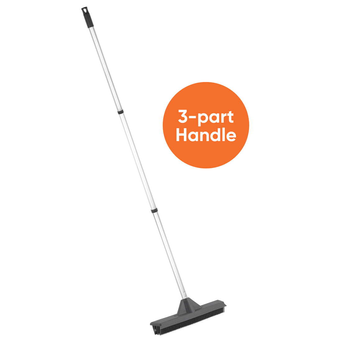 Silicone Broom with Built In Silicone Squeegee