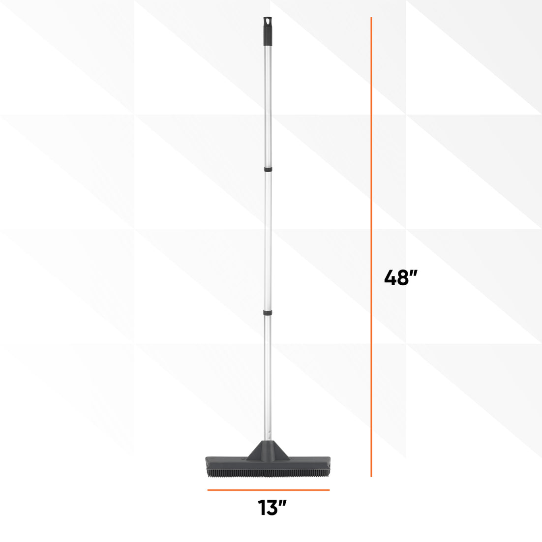 Silicone Broom with Built In Silicone Squeegee