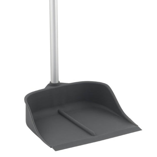 100% Silicone Lobby Dustpan with 36" Aluminum Handle