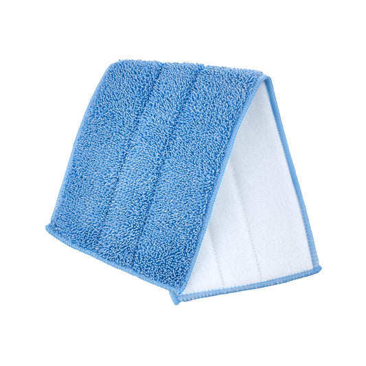 Microfiber Mopping Pad for Flat Mop, Blue