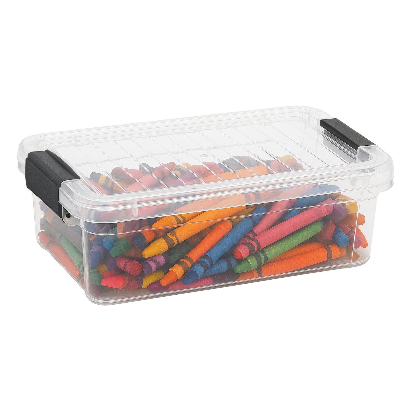 Mini Crayon Box Storage Container Plastic Storage Bin