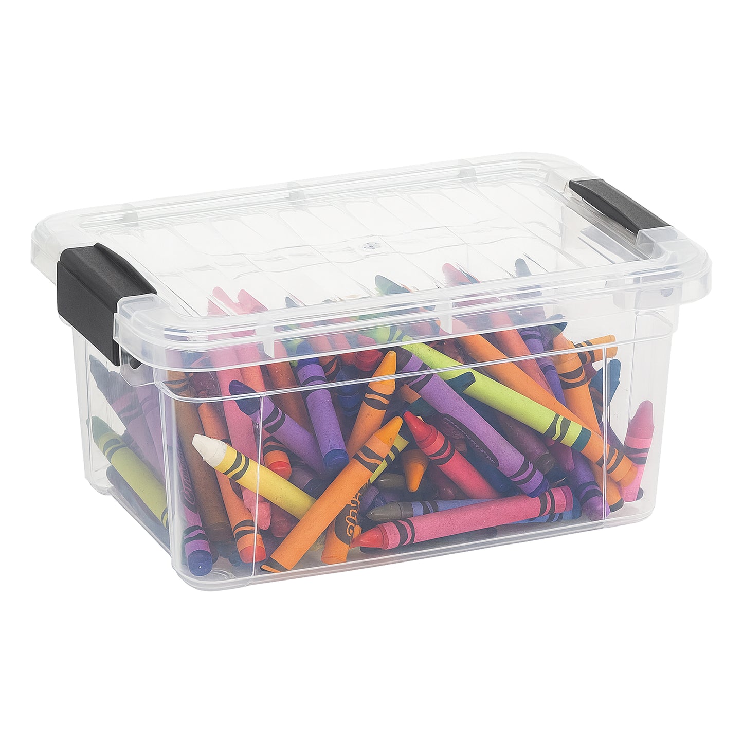 Mini Crayon Box Storage Container Plastic Storage Bin