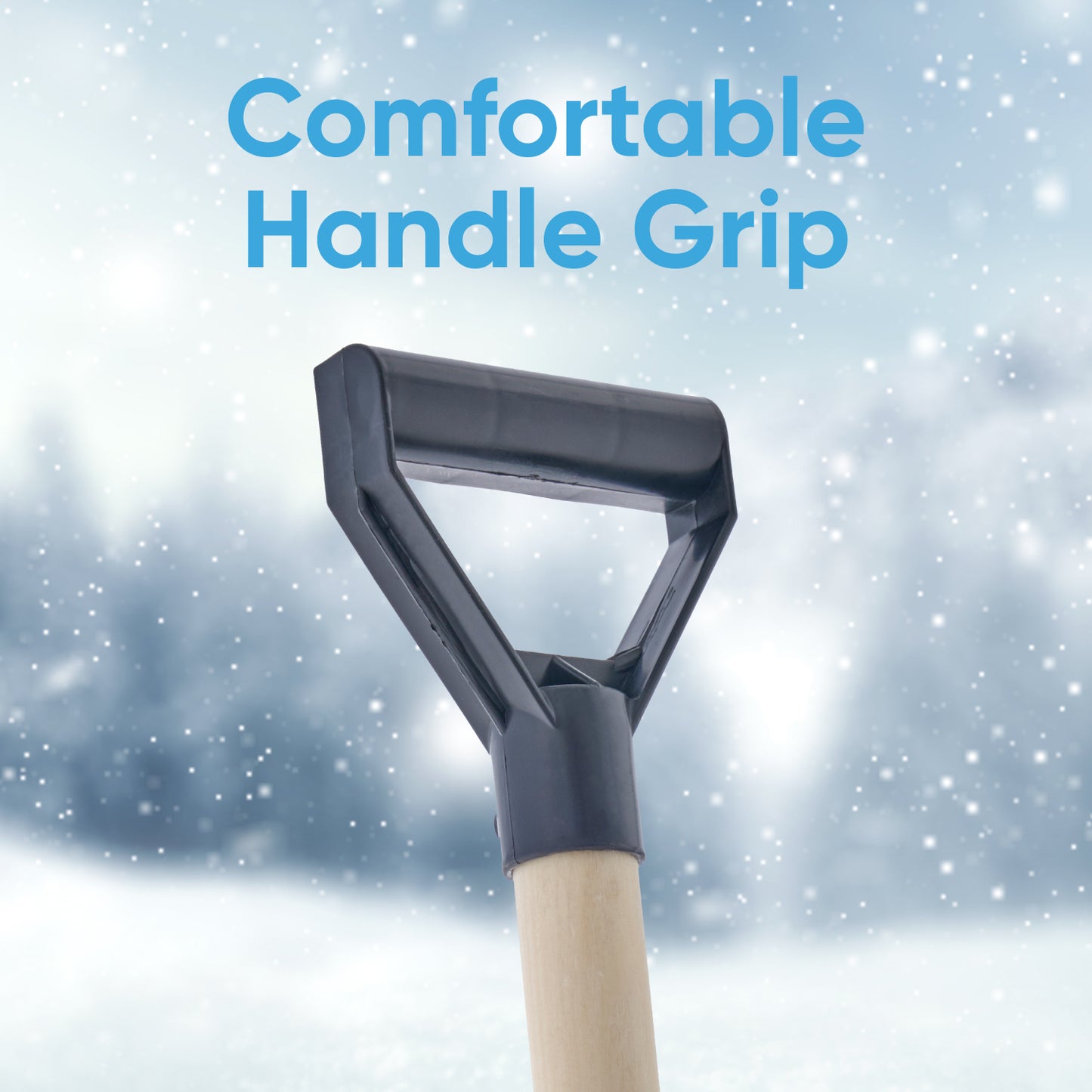 12" Navy Kids Snow Shovel