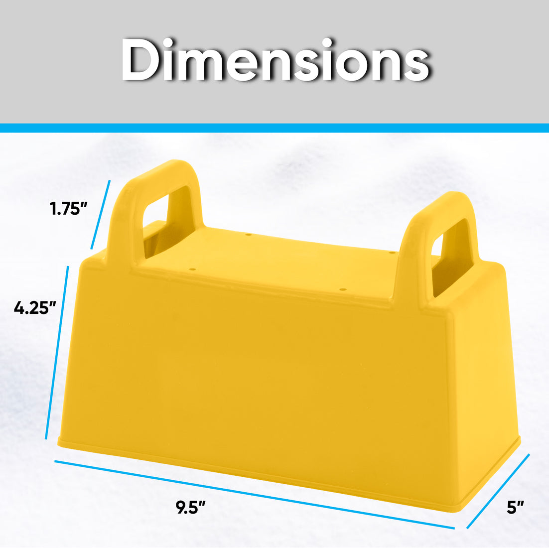 Snow, Sand, and Beach Yellow Brick Mold