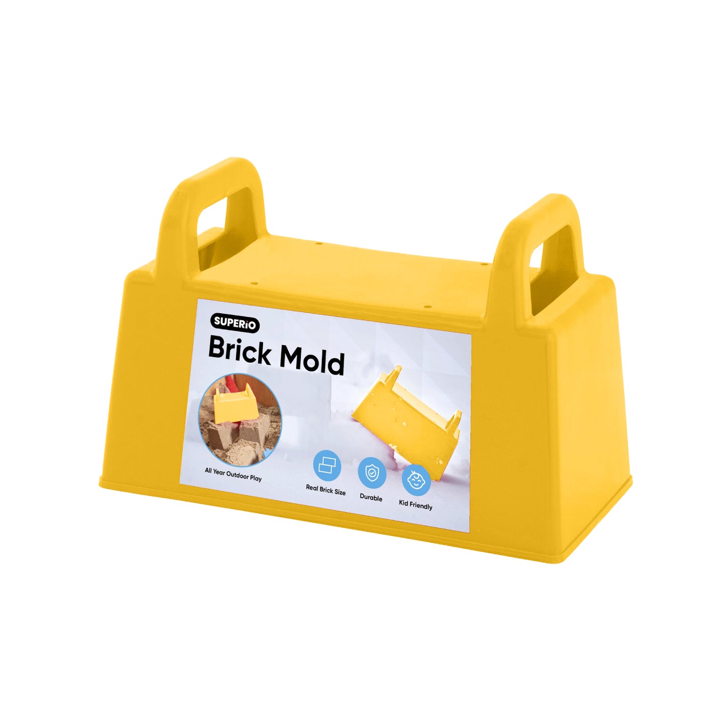 Snow, Sand, and Beach Yellow Brick Mold