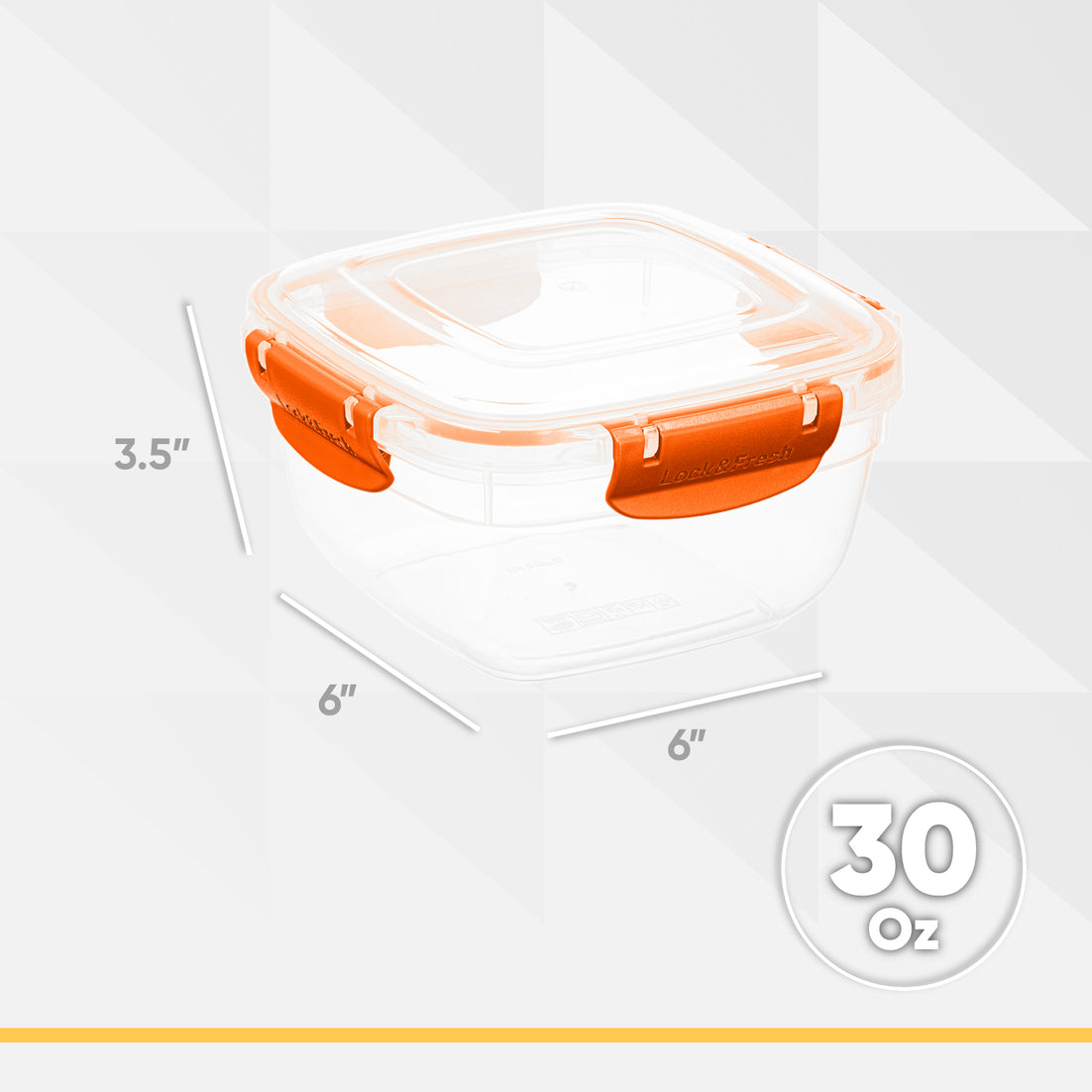 30 oz. Sealed Container, 4 Pack