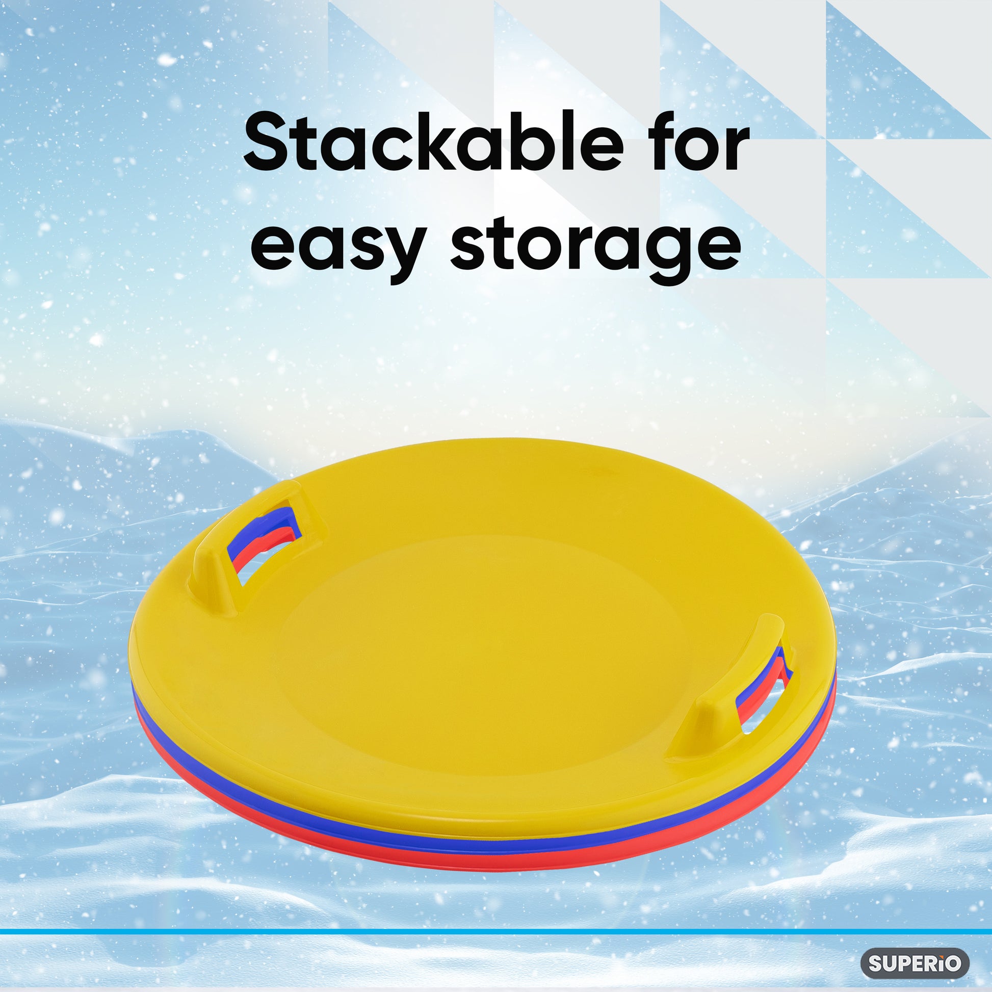 Plastic Snow Sled