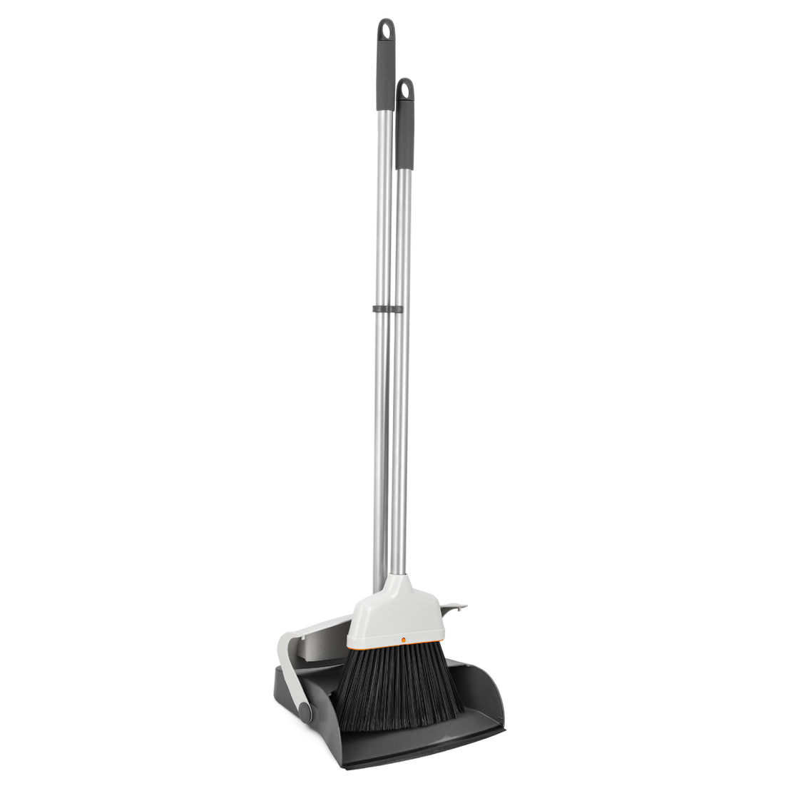 Slim Upright Broom and Dust Pan Set