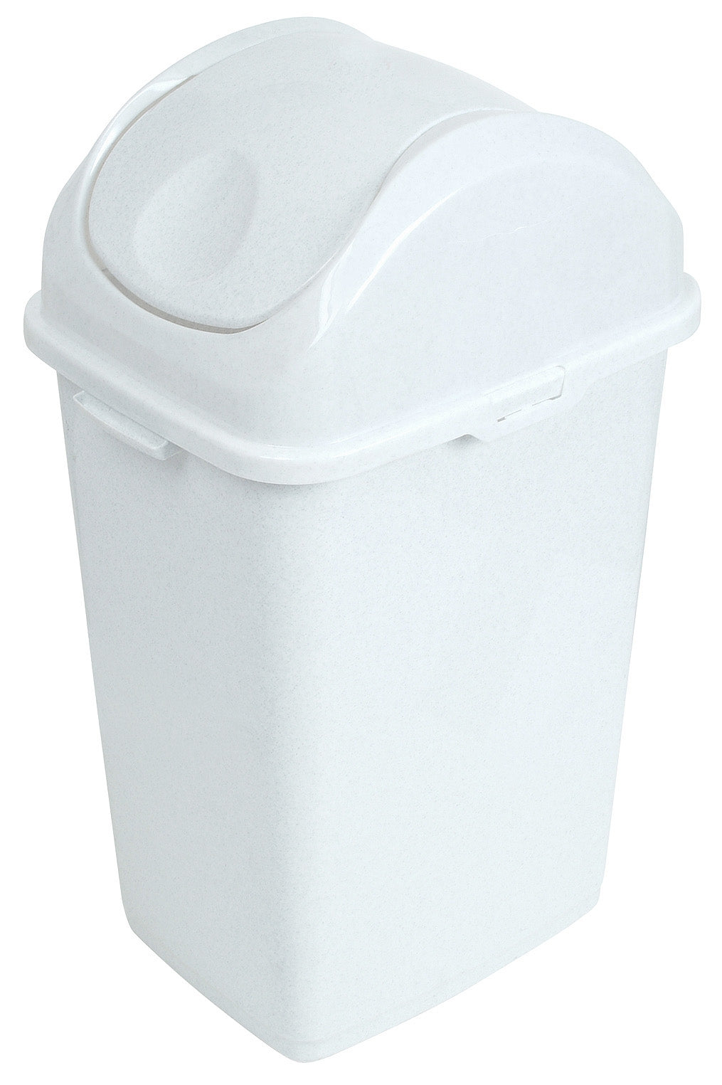 Large Swing Top Trash Can, 13 Gal / 52 Qt - Granite