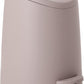 Modern Step-on Curved Lid Trash Can, 3 Liter - Taupe