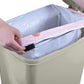 Slim Pedal Trash Can, 42 Qt - Greige