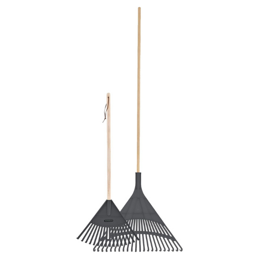 Grey Kids and Adult Garden Rake