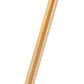 Wood Handle 60" with Threaded Metal Tip