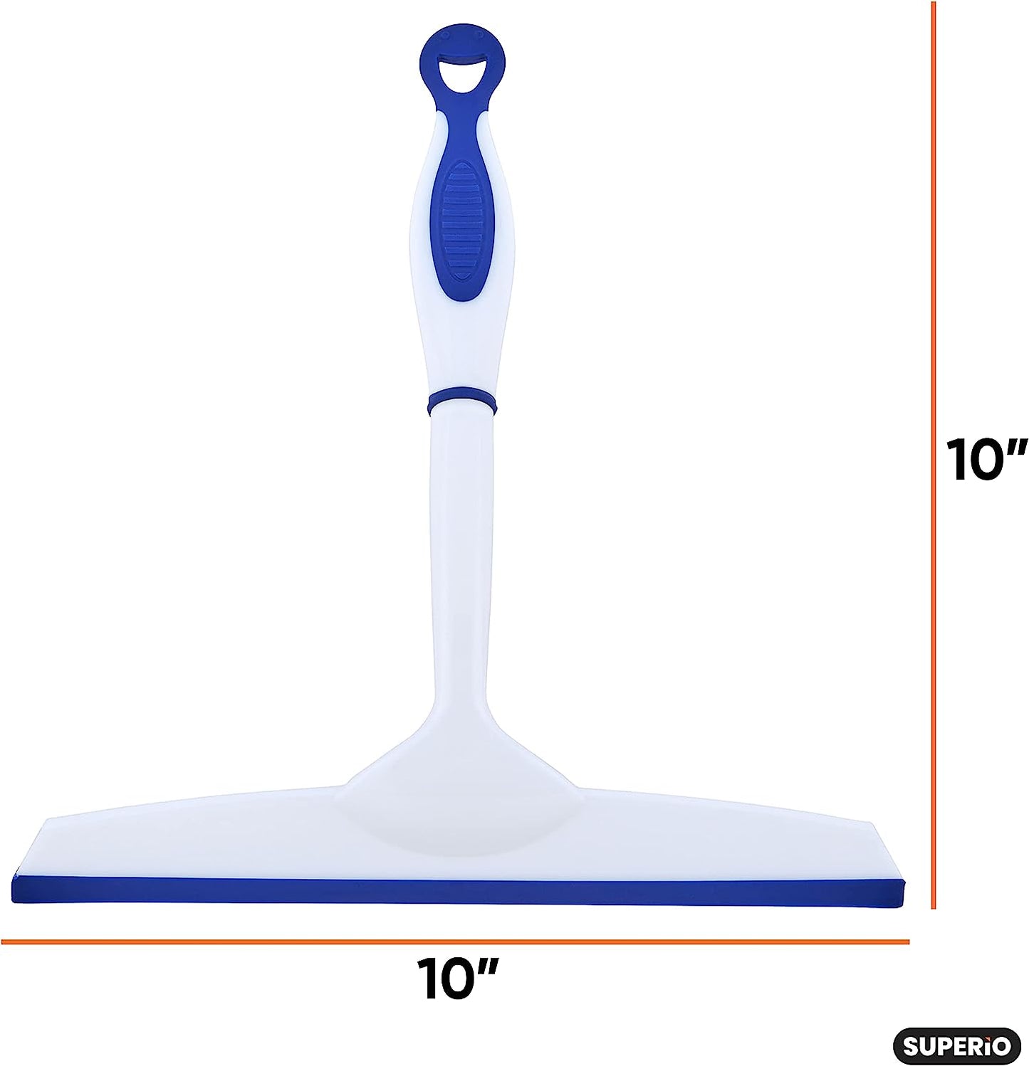 6" and 10" Blue Window Squeegee