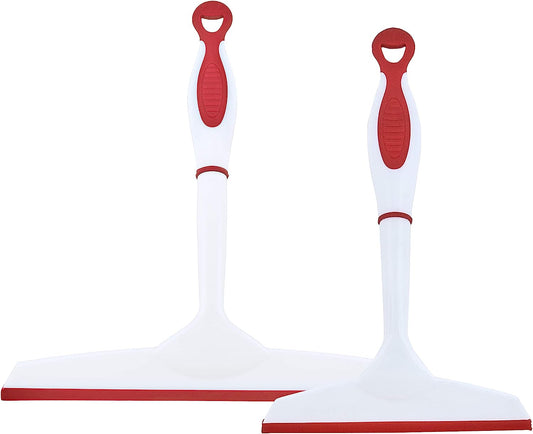 6" and 10" Red Window Squeegee
