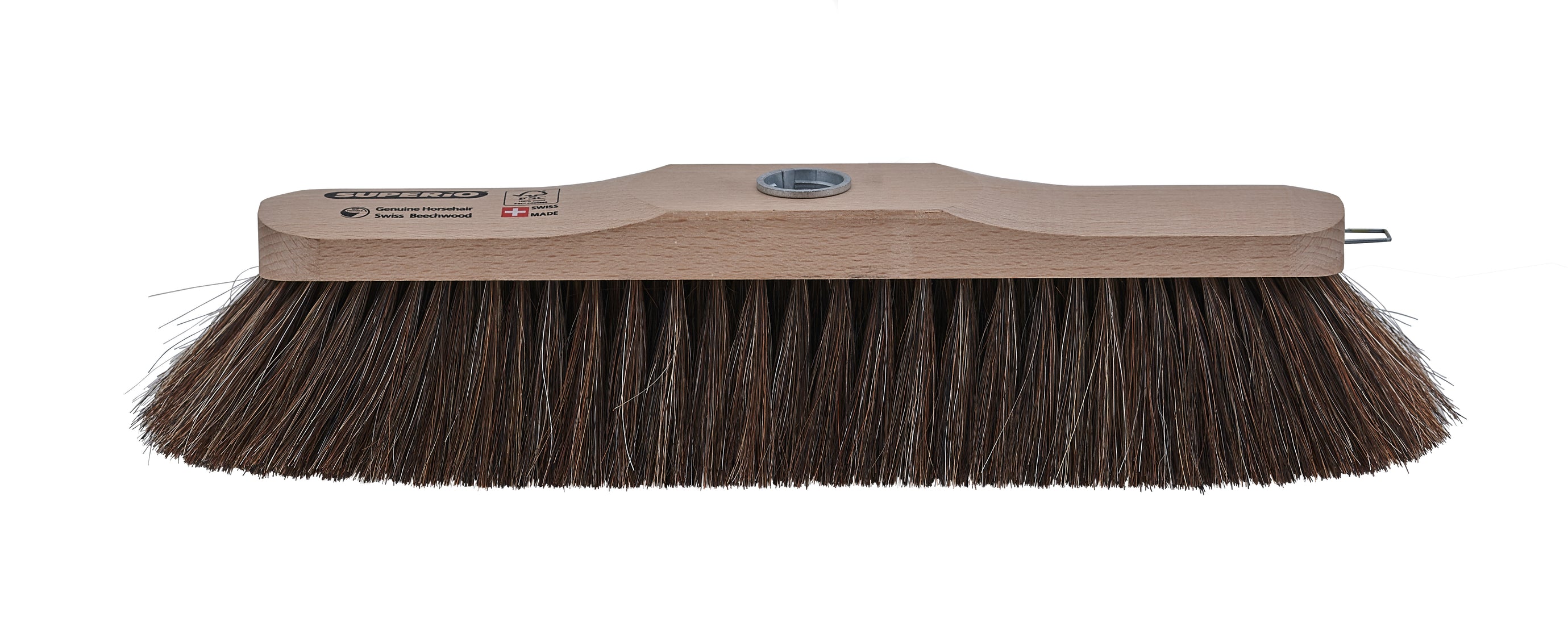 Horsehair Broom - Beach Wood