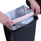 Slim Pedal Trash Can, 42 Qt - Black