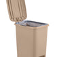 Slim Pedal Trash Can, 26 Qt - Tan