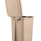 Slim Pedal Trash Can, 10 Qt - Tan