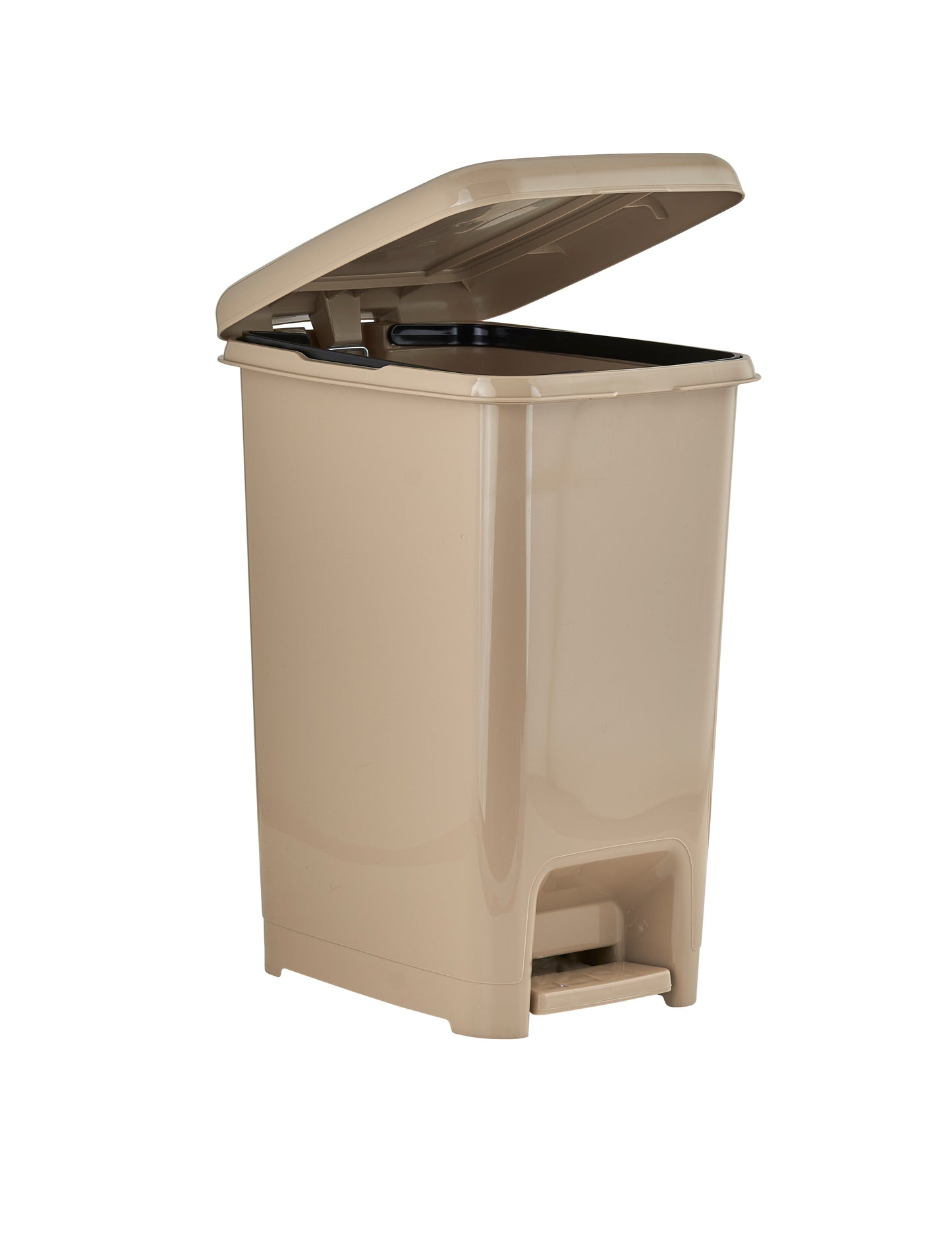 Slim Pedal Trash Can, 10 Qt - Tan