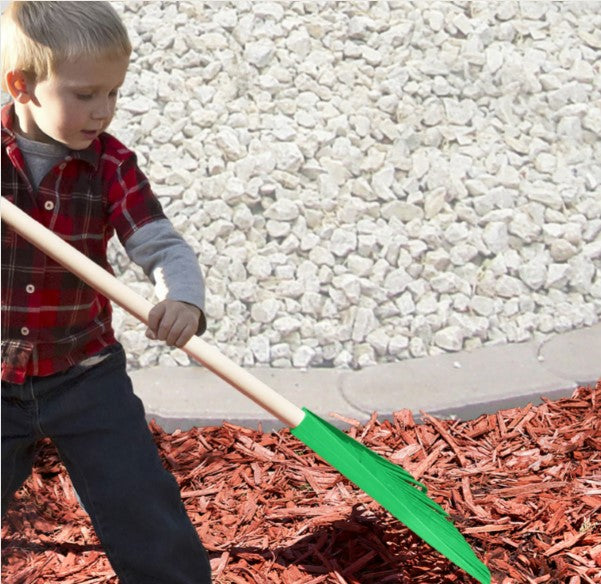Green Kids and Adult Garden Rake
