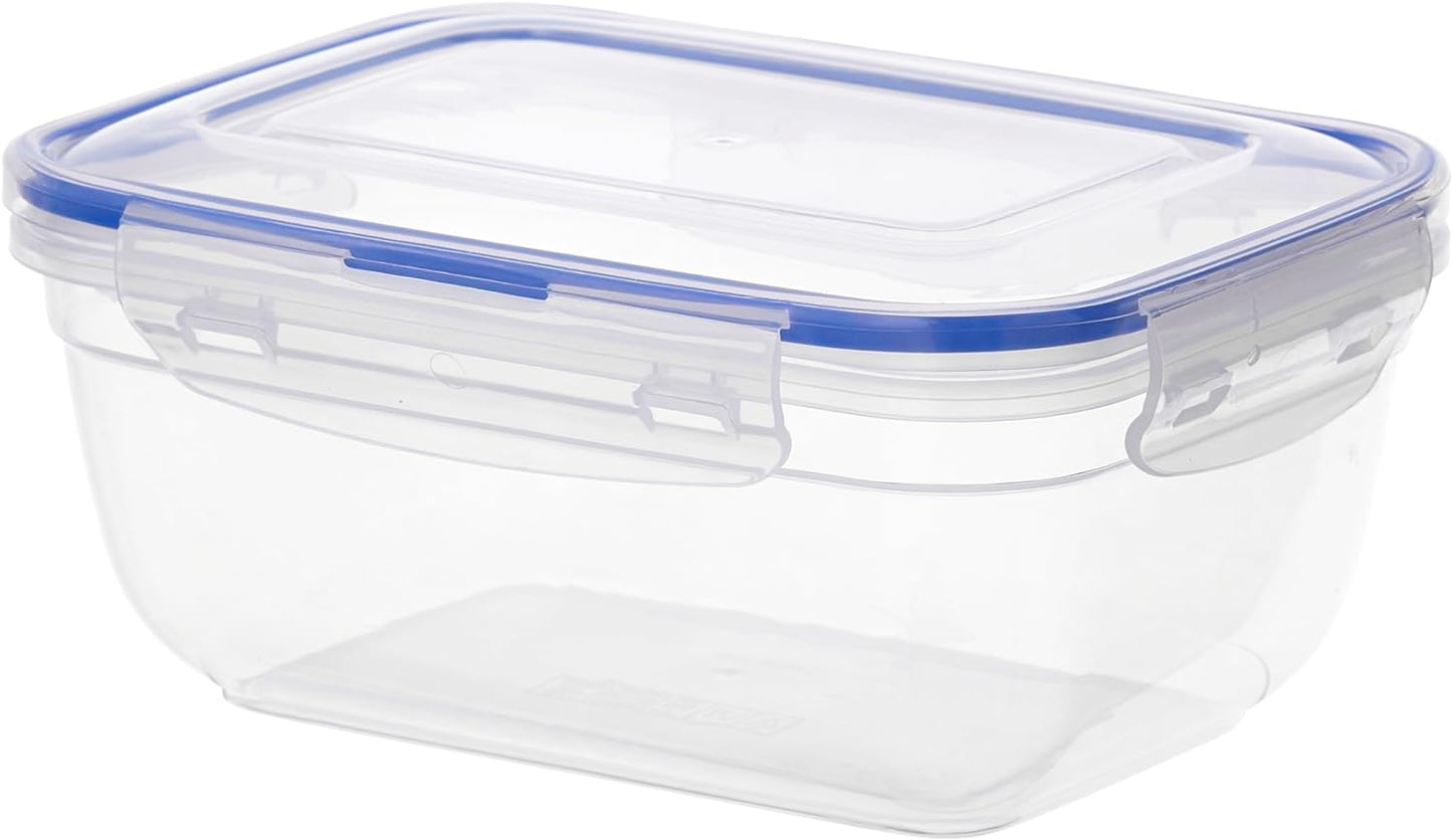 Superio Food Storage Containers, Airtight Leak-Proof Meal Prep Rectangular Containers, 5 Qt.