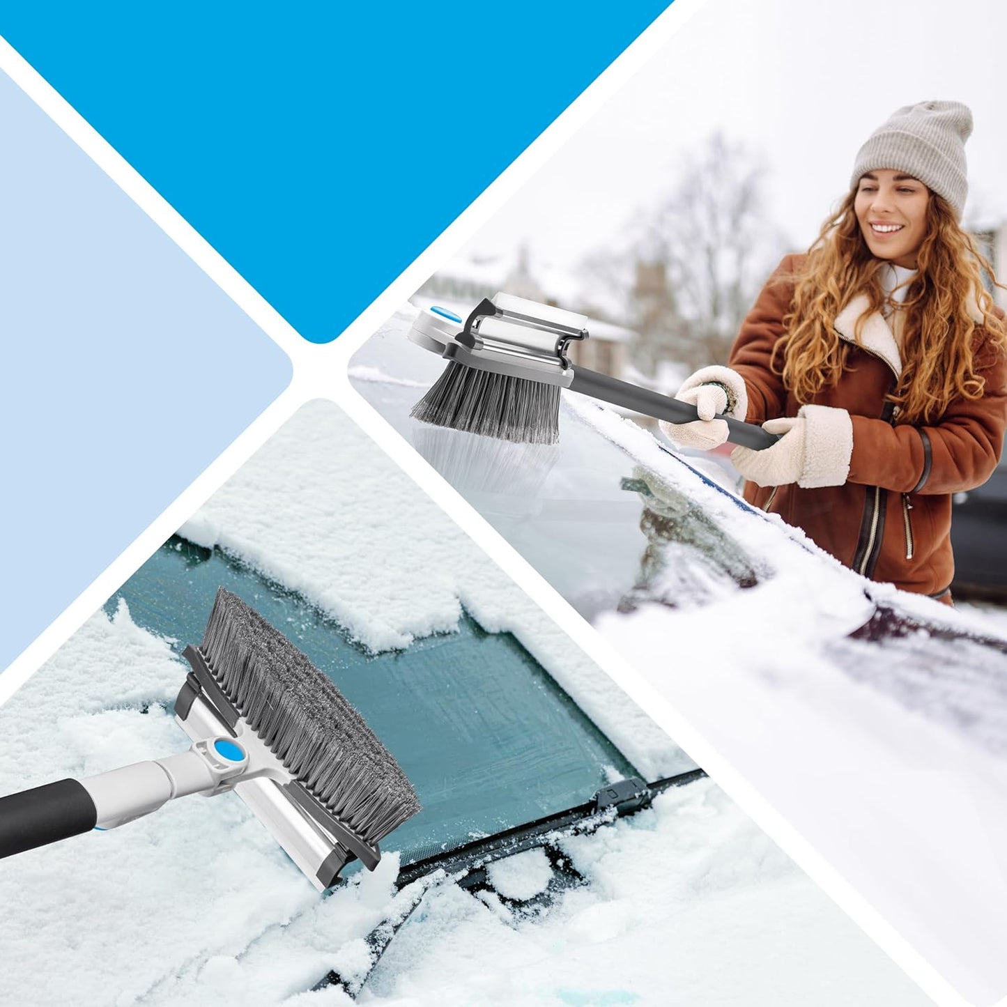 Telescopic Car Snow Brush & Ice Scraper