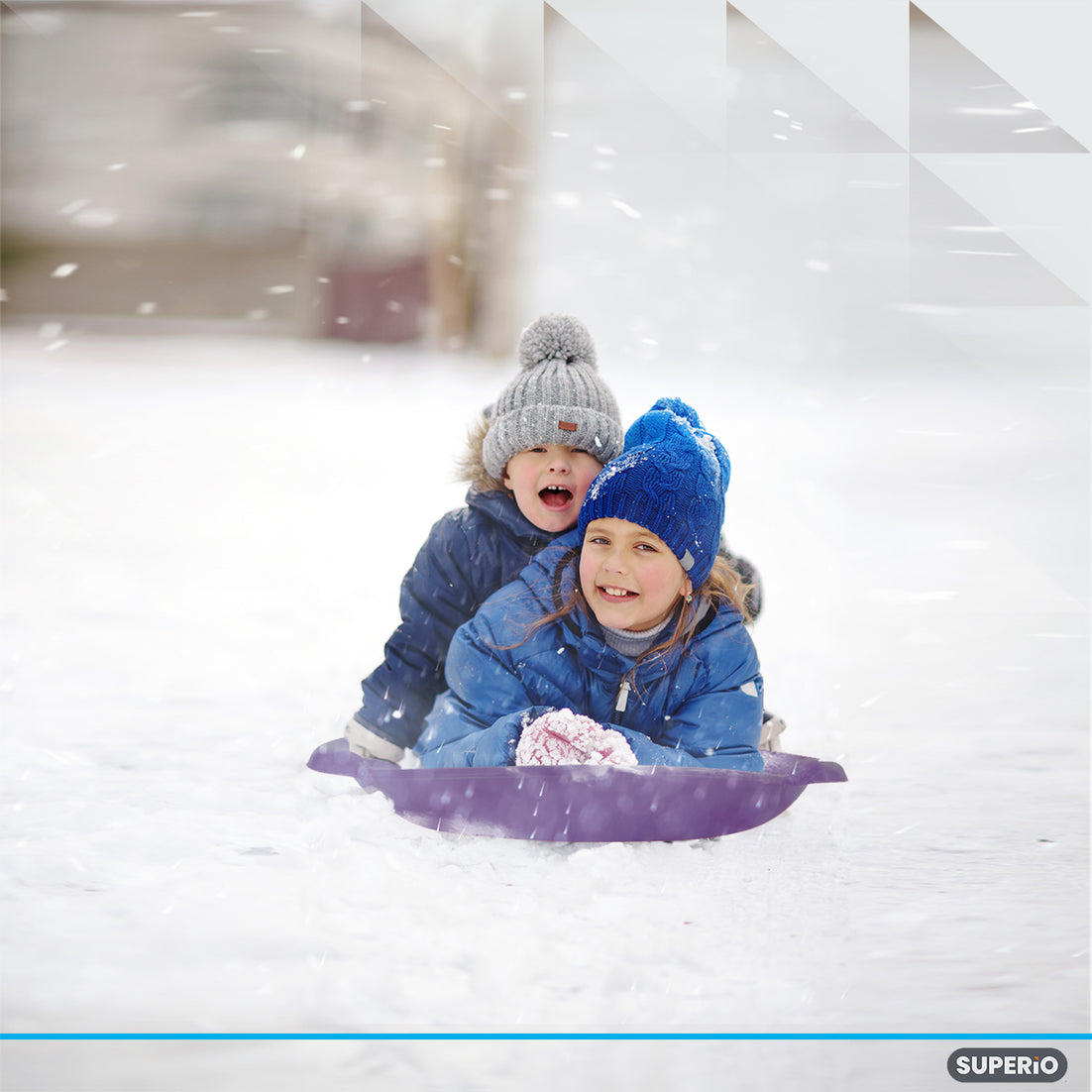 Superio Round Snow Saucer Sled 24