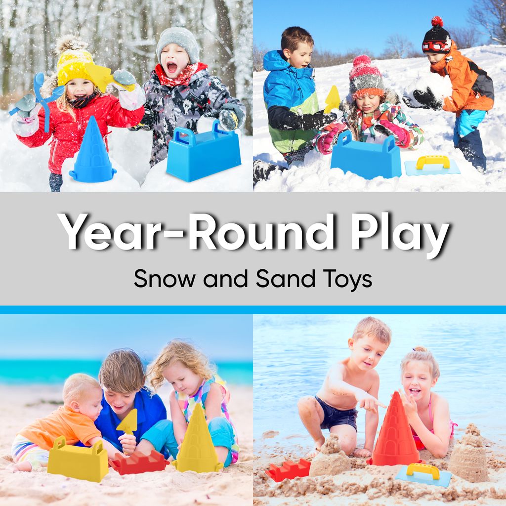 Snow, Sand, and Beach Yellow Brick Mold