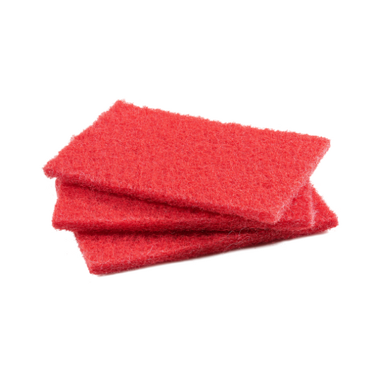 Red Scouring Pads (3-Pack)