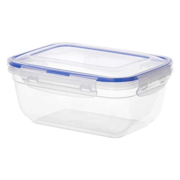 Superio Food Storage Containers, Airtight Leak-Proof Meal Prep Rectangular Containers, 5 Qt.