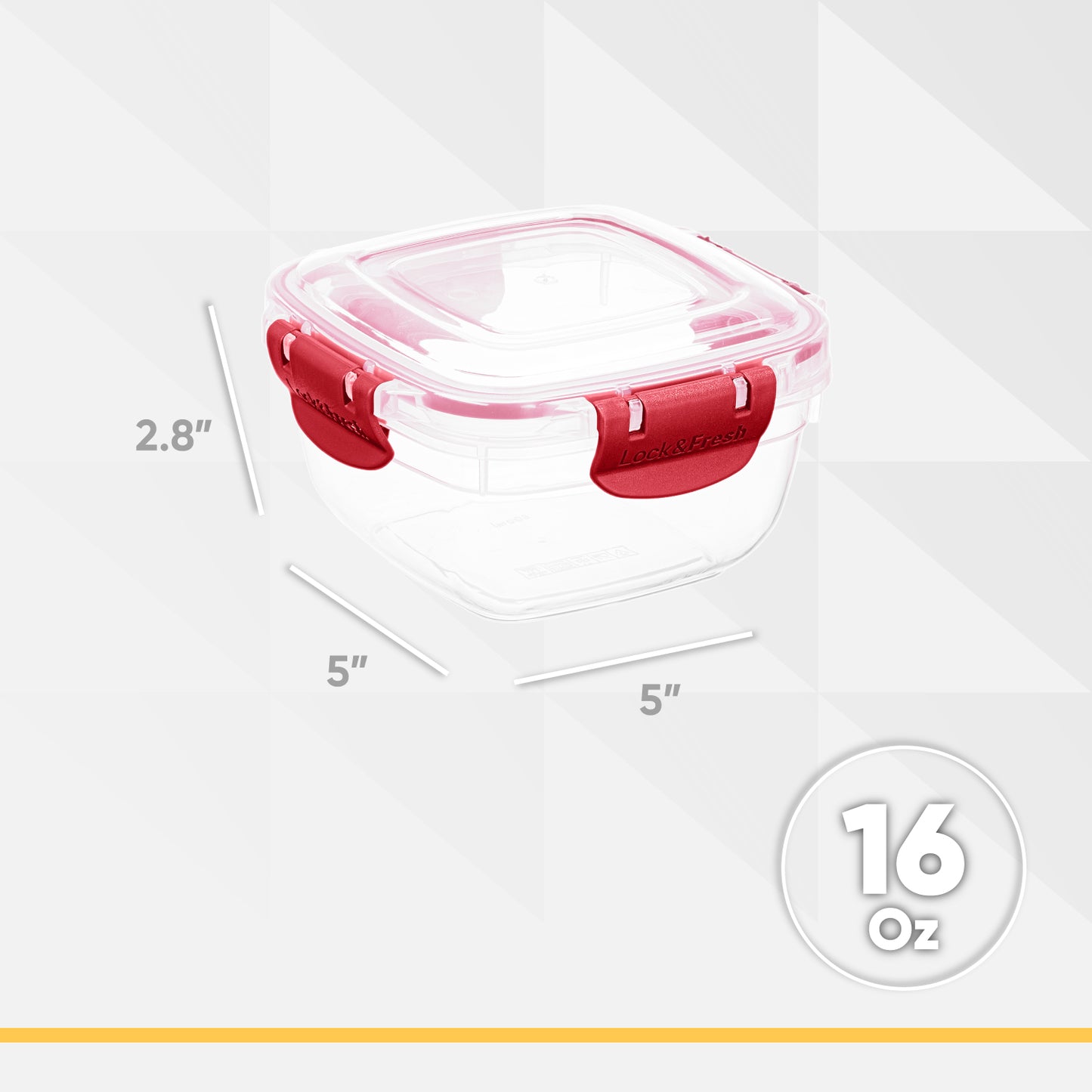 16 oz. Sealed Container