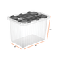 Deep Storage Container with Hinged Lid (52 Qt.)