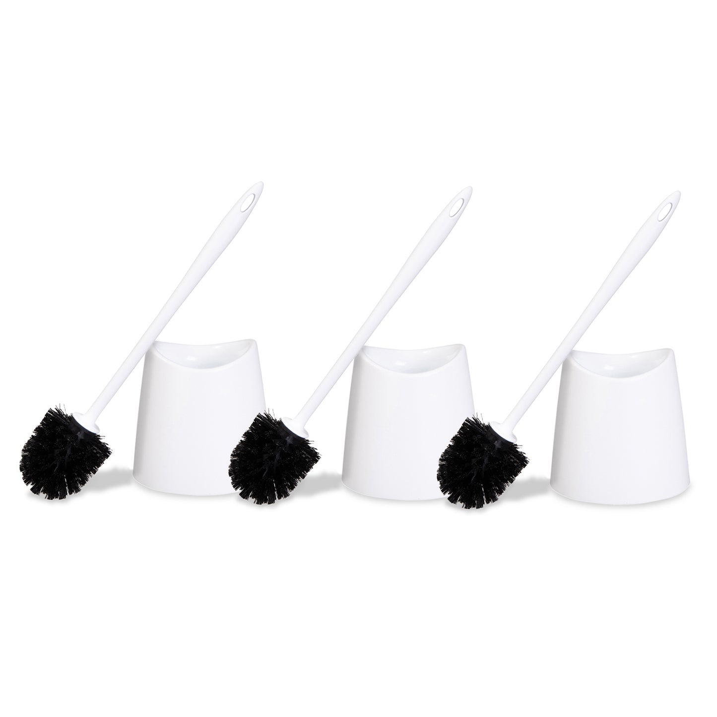 Modern Toilet Brush - White
