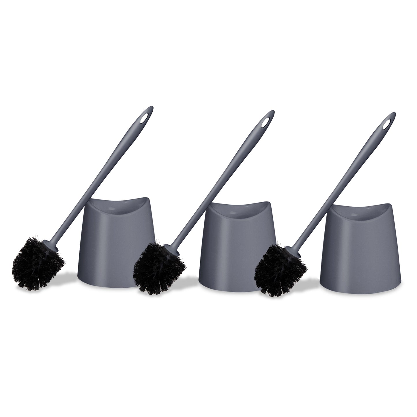 Modern Toilet Brush - Grey