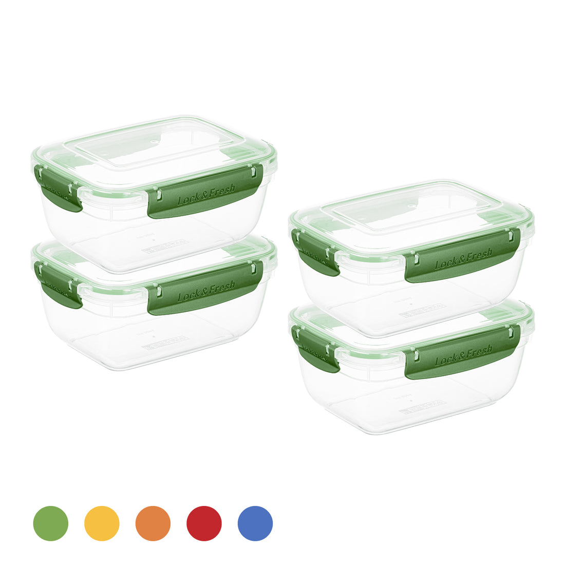 48 oz. Sealed Container, 4 Pack