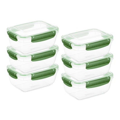 48 oz. Sealed Container, 6 Pack