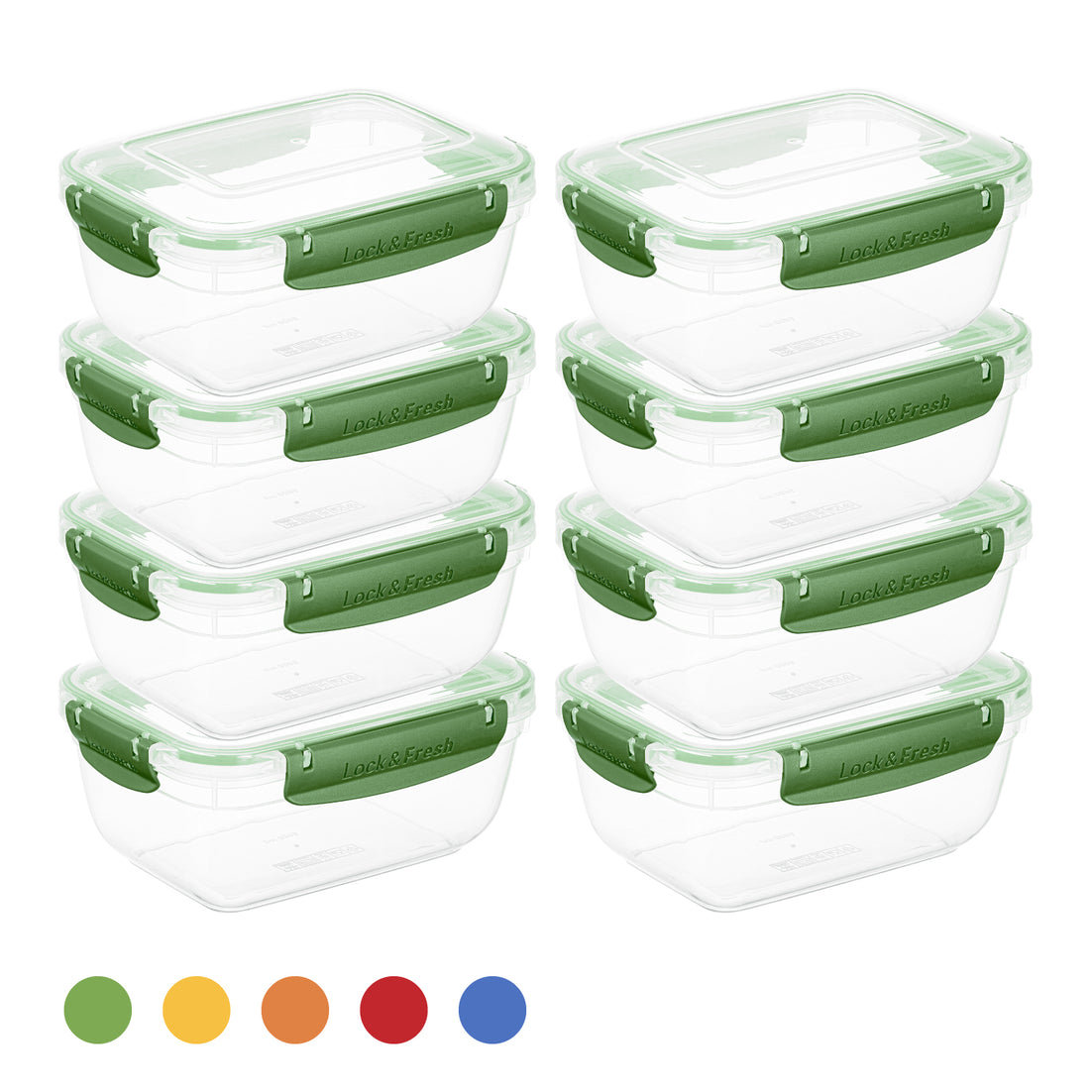 48 oz. Sealed Container, 8 Pack