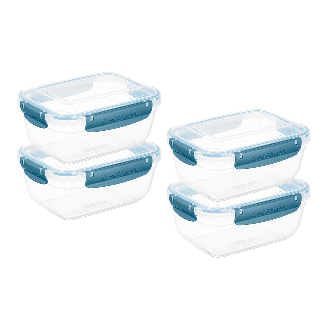 48 oz. Sealed Container, 4 Pack