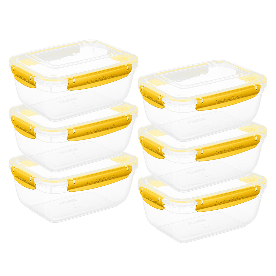 80 oz. Sealed Container, 6 Pack